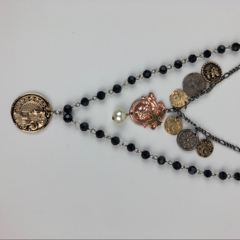 Vintage Tat2 Roman Coin Necklace - Picture 7 of 8